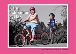 Karin och Simon cyklar