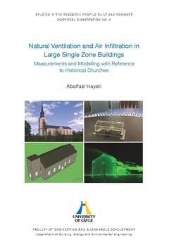 Natural ventilation and air infiltration in large single zone buildings : measurements and modelling with reference to historical churces