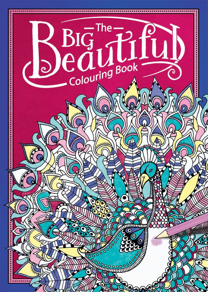 The Big Beautiful colouring book