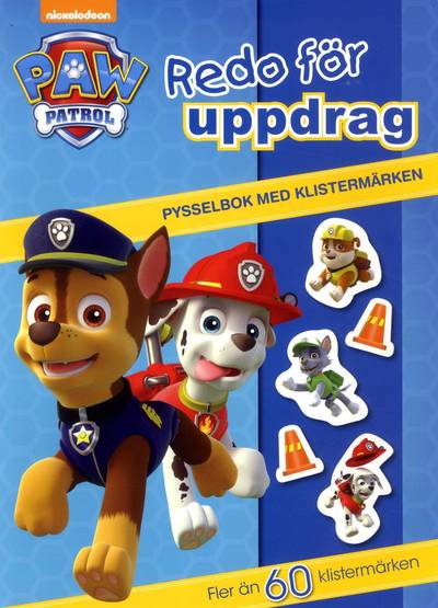 Paw Patrol. Pysselbok med klistermärken