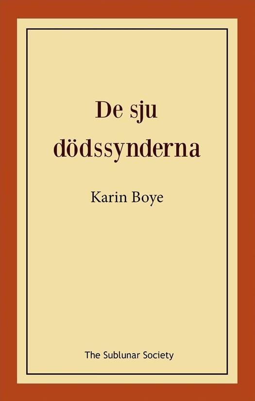 De sju dödssynderna