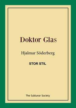 Doktor Glas (stor stil)