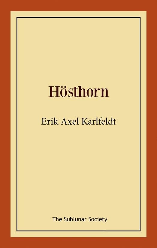 Hösthorn