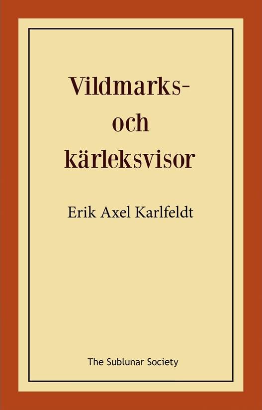 Vildmarks- och kärleksvisor