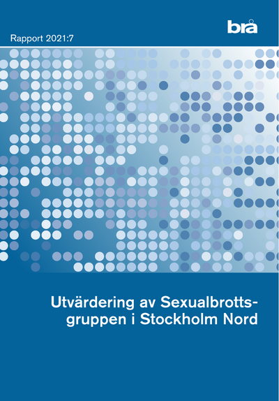 Utvärdering av Sexualbrottsgruppen i Stockholm Nord