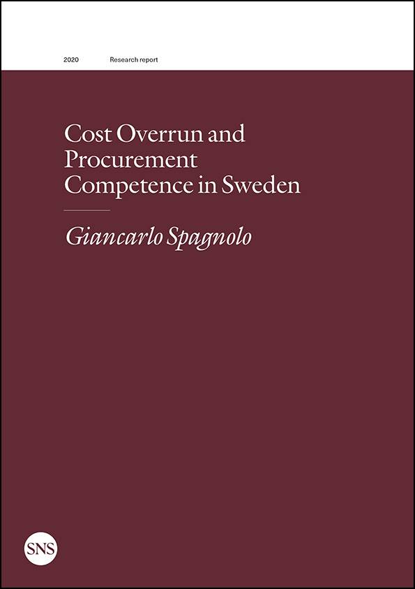 Cost overrun and procurement competence in Sweden