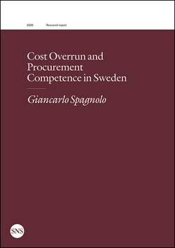 Cost overrun and procurement competence in Sweden