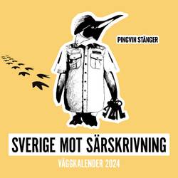 Sverige mot särskrivning - väggkalender 2024