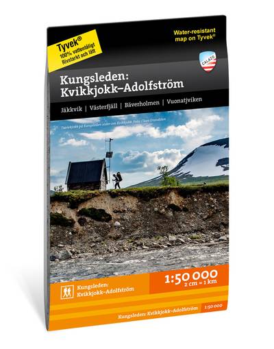 Kungsleden: Kvikkjokk - Adolfström 1:50.000