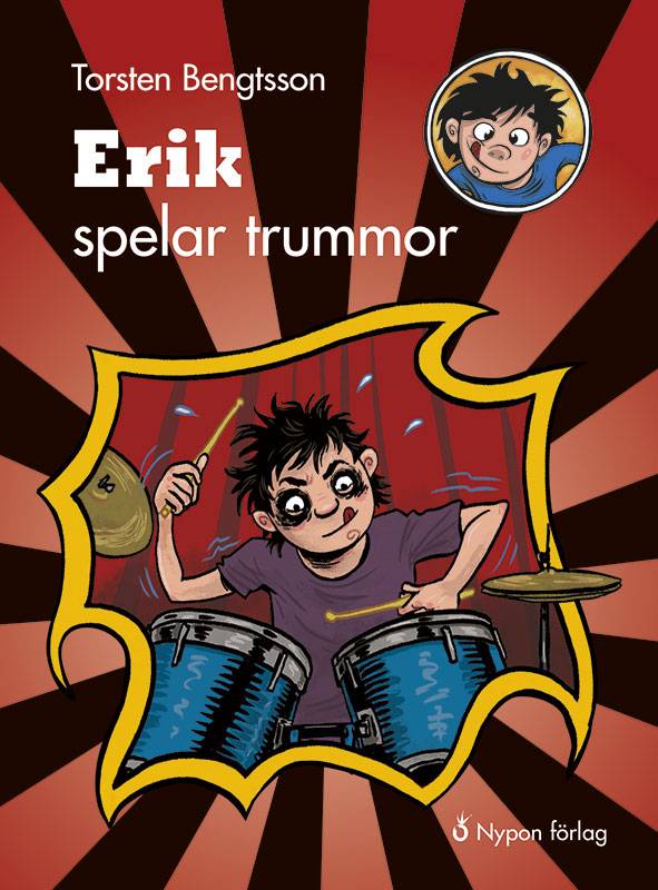 Erik spelar trummor (CD + bok)