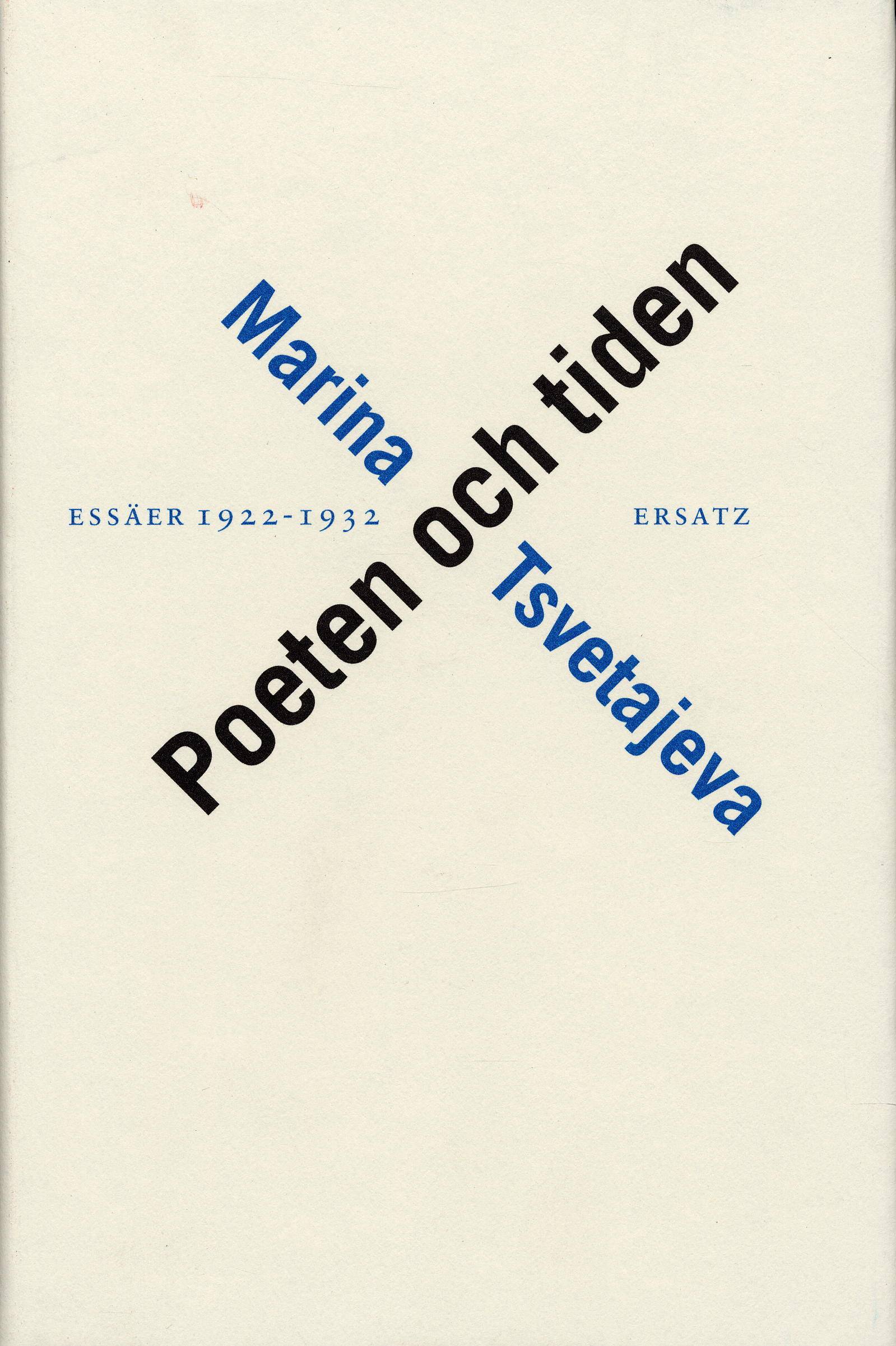 Poeten och tiden. Essäer 1922-32
