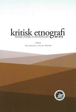 kritisk etnografi – Swedish Journal of Anthropology, 2019, Vol 2