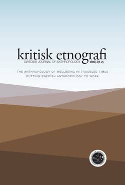 kritisk etnografi – Swedish Journal of Anthropology, 2020, Vol 3