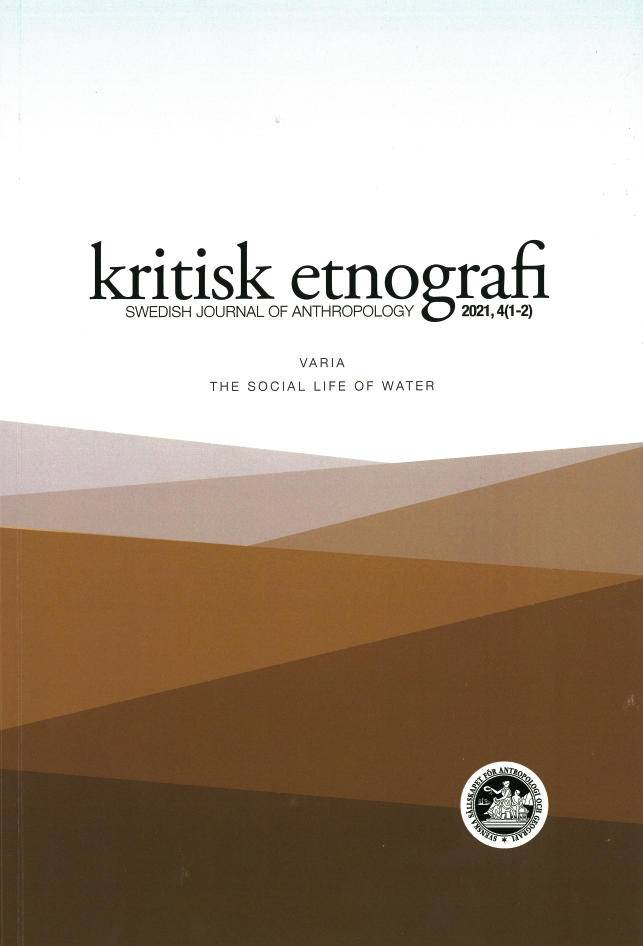 kritisk etnografi – Swedish Journal of Anthropology, 2021, vol. 4