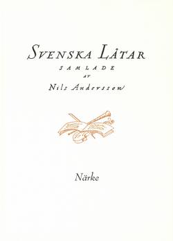 Svenska låtar Närke