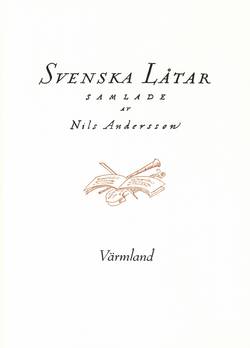 Svenska låtar Värmland