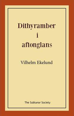 Dithyramber i aftonglans