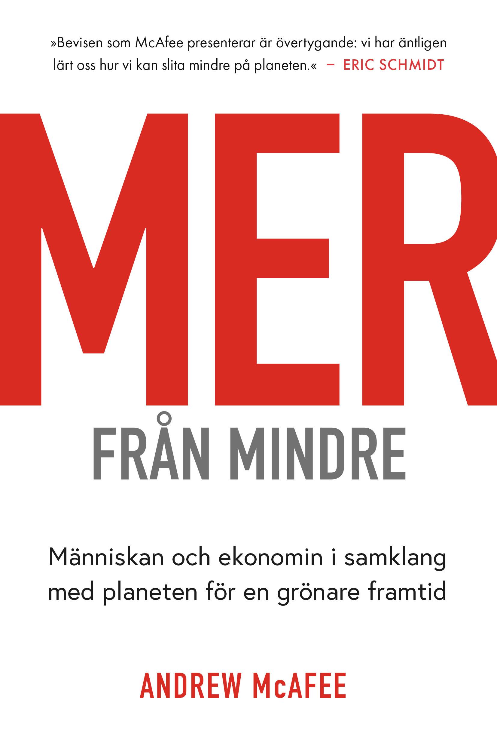 Mer från mindre : hur kapitalism och ny teknik kan rädda planeten