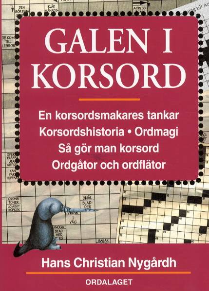 Galen i korsord