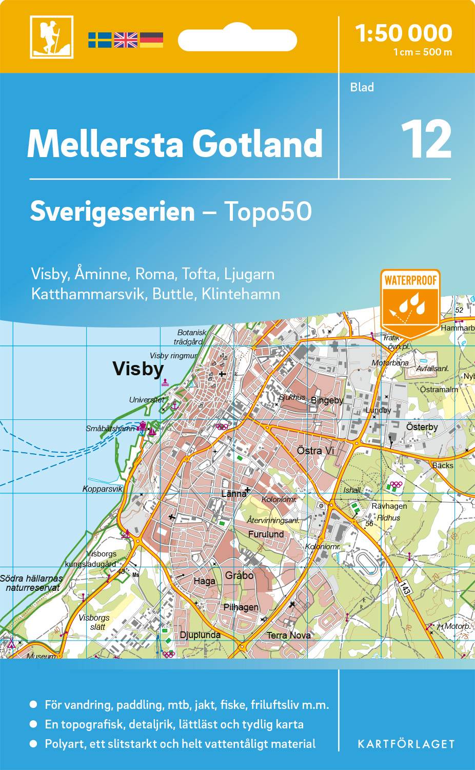 12 Mellersta Gotland Sverigeserien Topo50