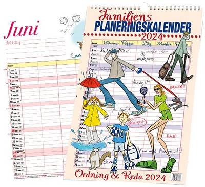 Familjens Planeringskalender 2024