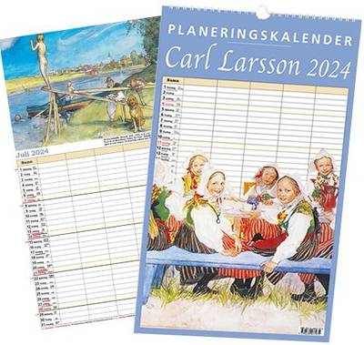 Carl Larsson Planeringskalender 2024
