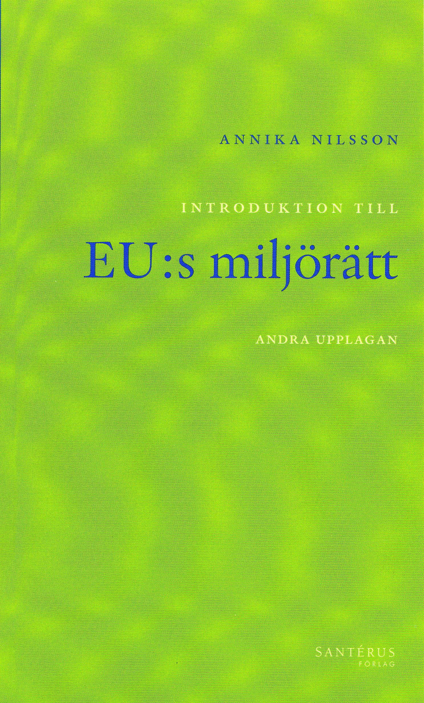 Introduktion till EU:s miljörätt