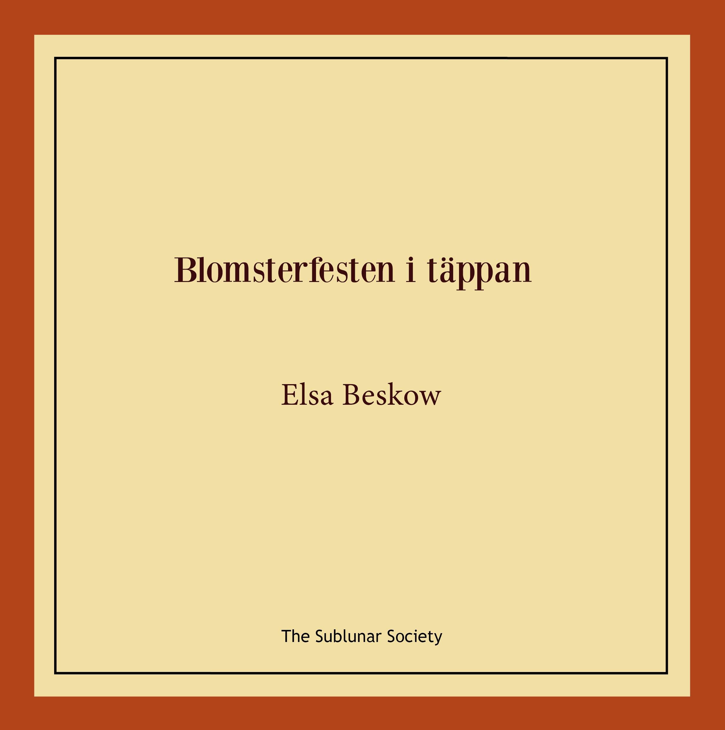 Blomsterfesten i täppan