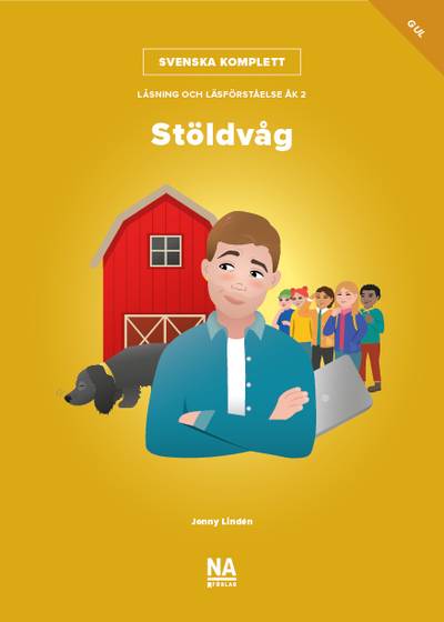 Svenska Komplett – Läsning och läsförståelse åk 2 – Stöldvåg gul bok