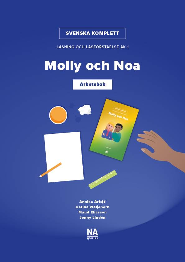 Svenska Komplett – Läsning och läsförståelse åk 1 – Molly och Noa Arbetsbok