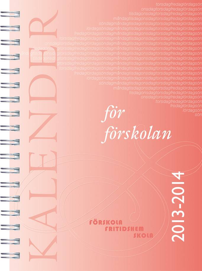 Kalender för förskolan 2013-2014