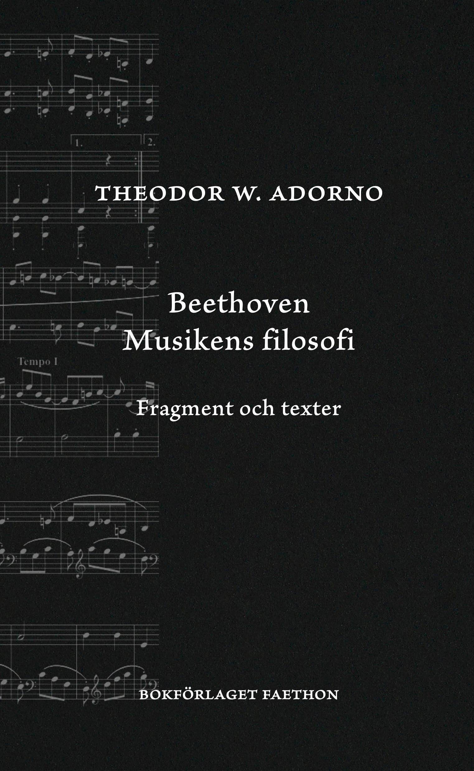 Beethoven : musikens filosofi - fragment och texter