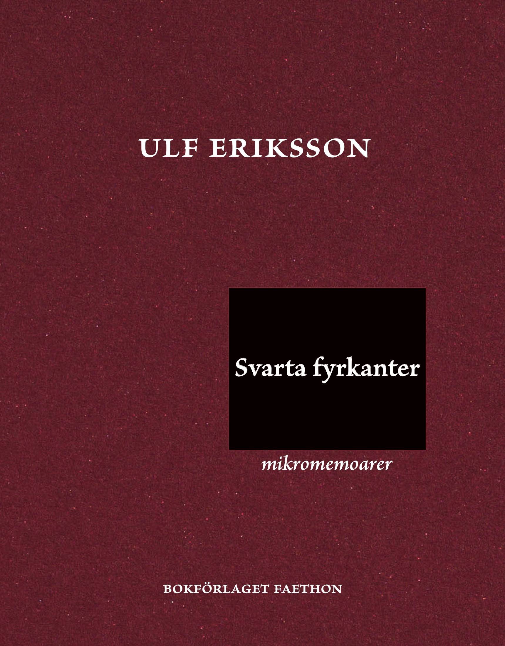 Svarta fyrkanter : mikromemoarer