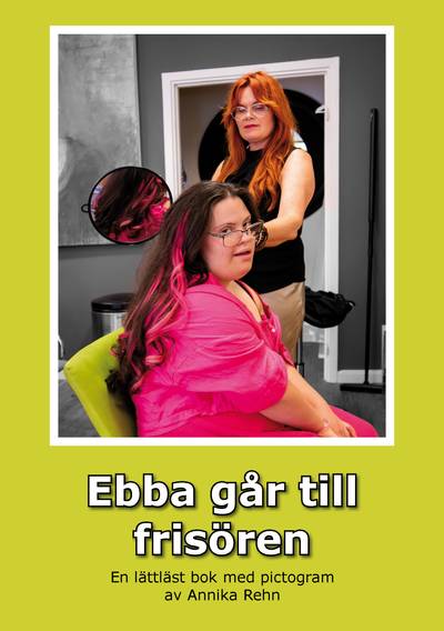 Ebba går till frisören (Pictogram)