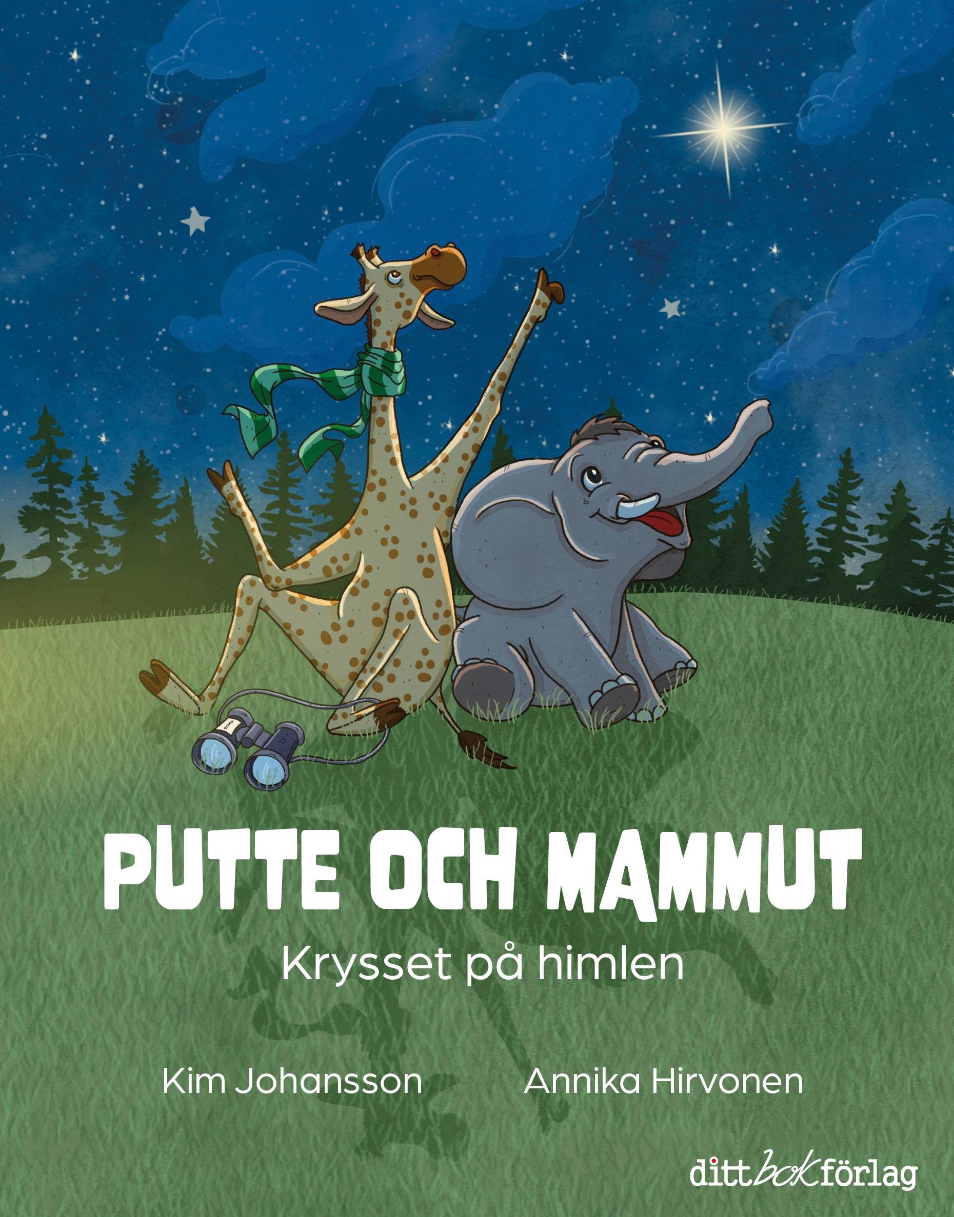 Putte och Mammut, krysset på himlen