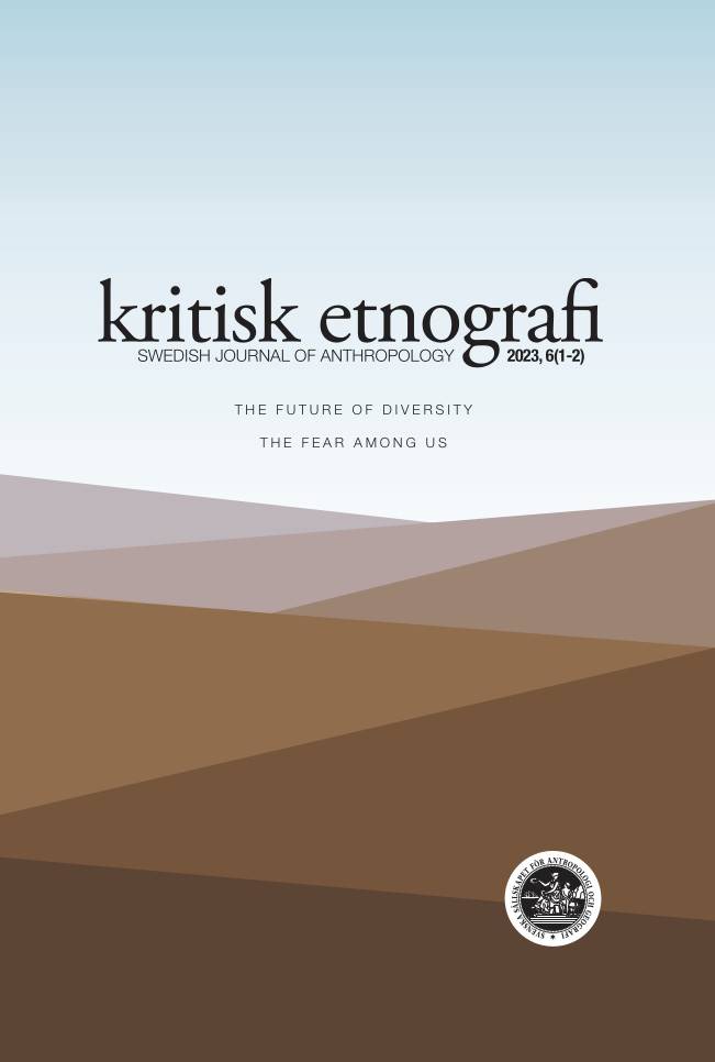 Kritisk etnografi - Swedish Journal of Anthropology, 2023, Vol. 6 (1-2)