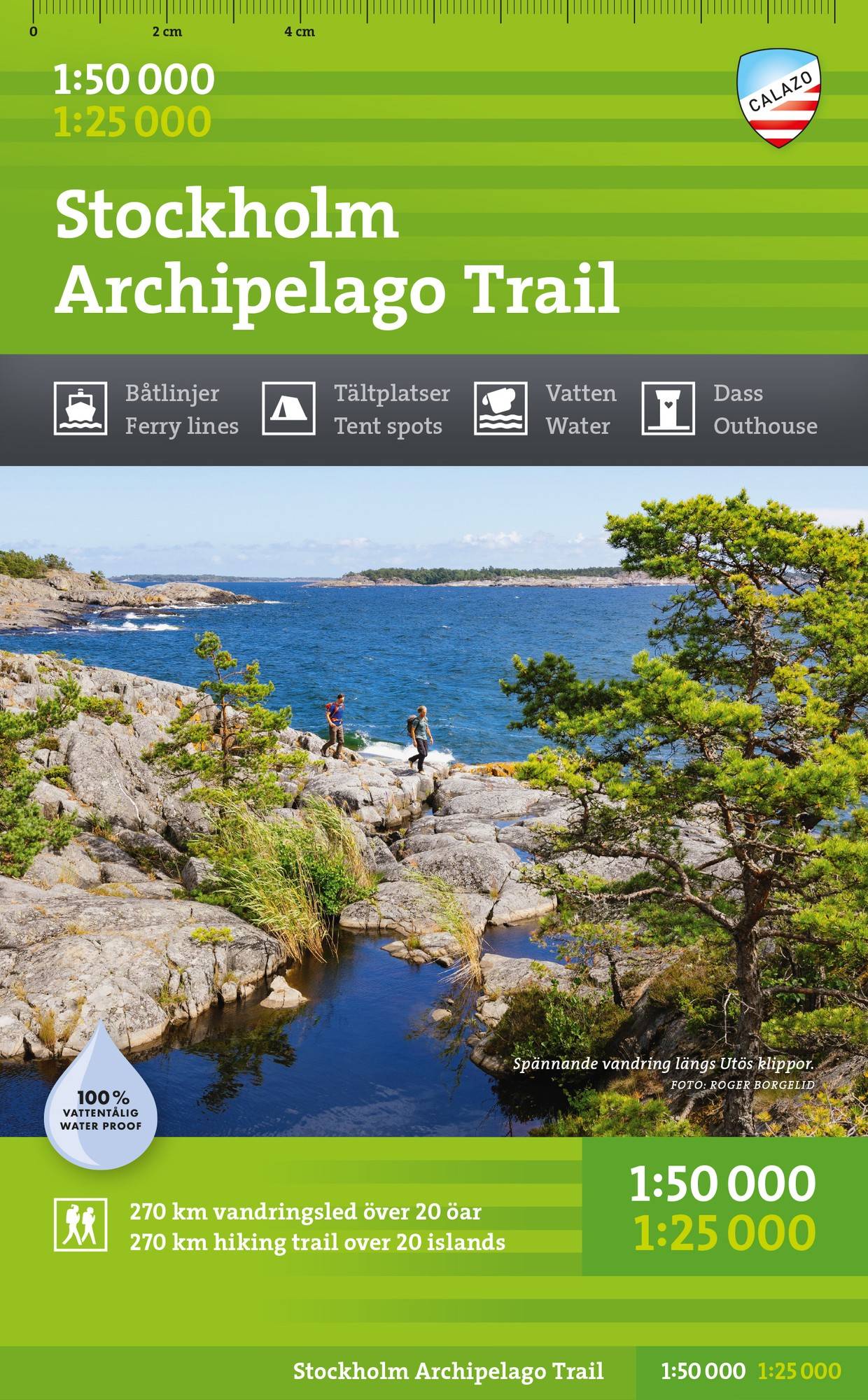 Stockholm Archipelago Trail 1:50 000