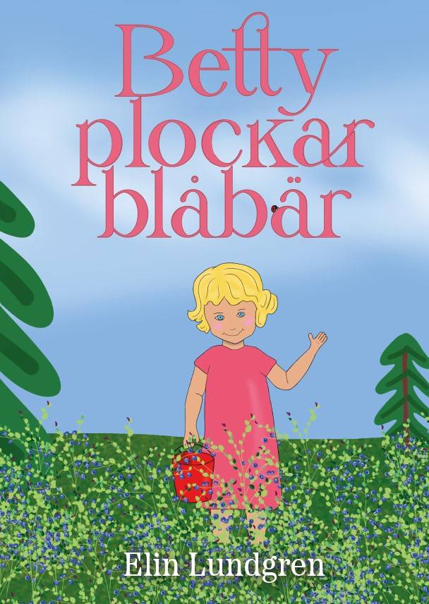 Betty plockar blåbär