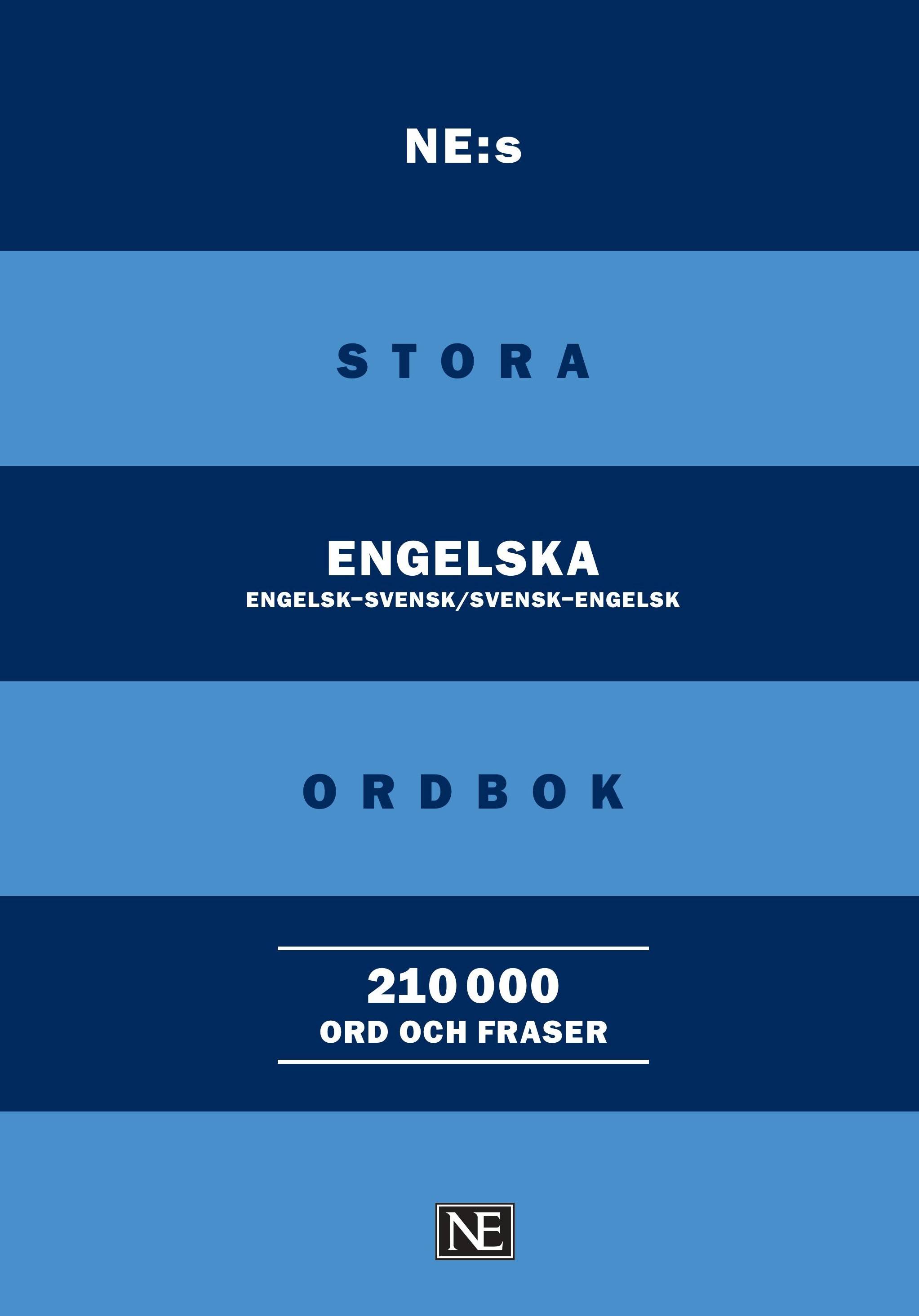 NE:s stora engelska ordbok : 210 000 ord och fraser