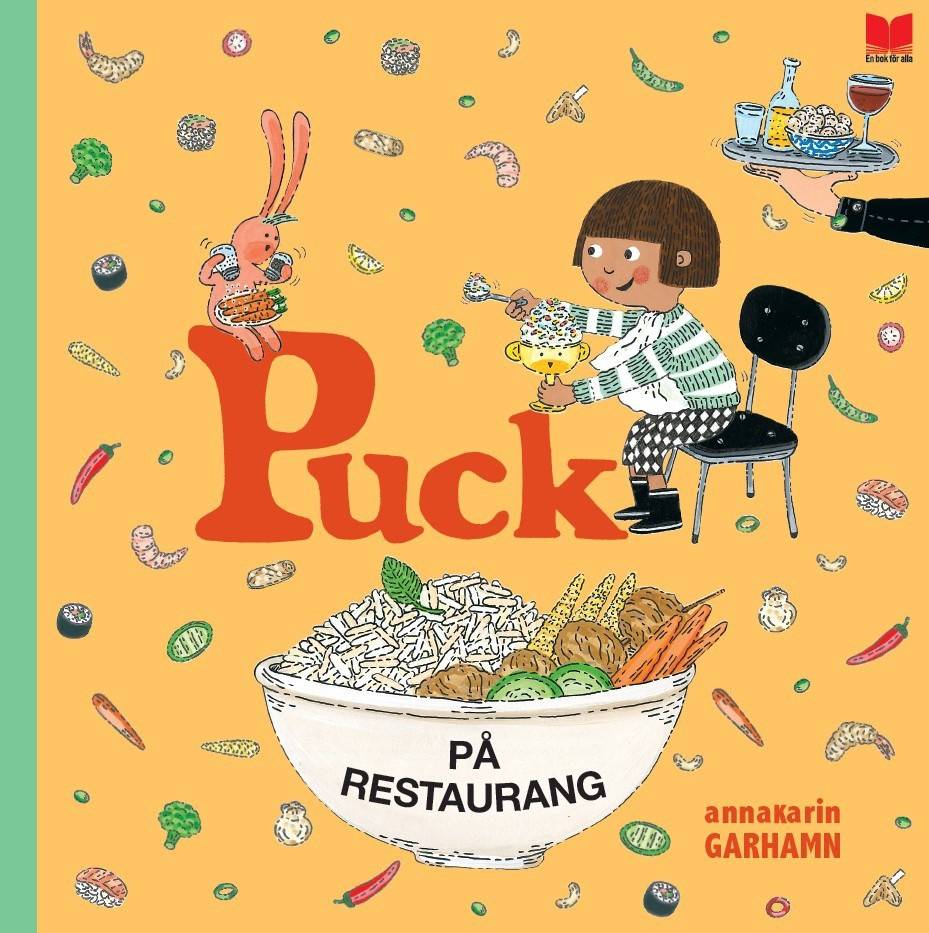 Puck på restaurang