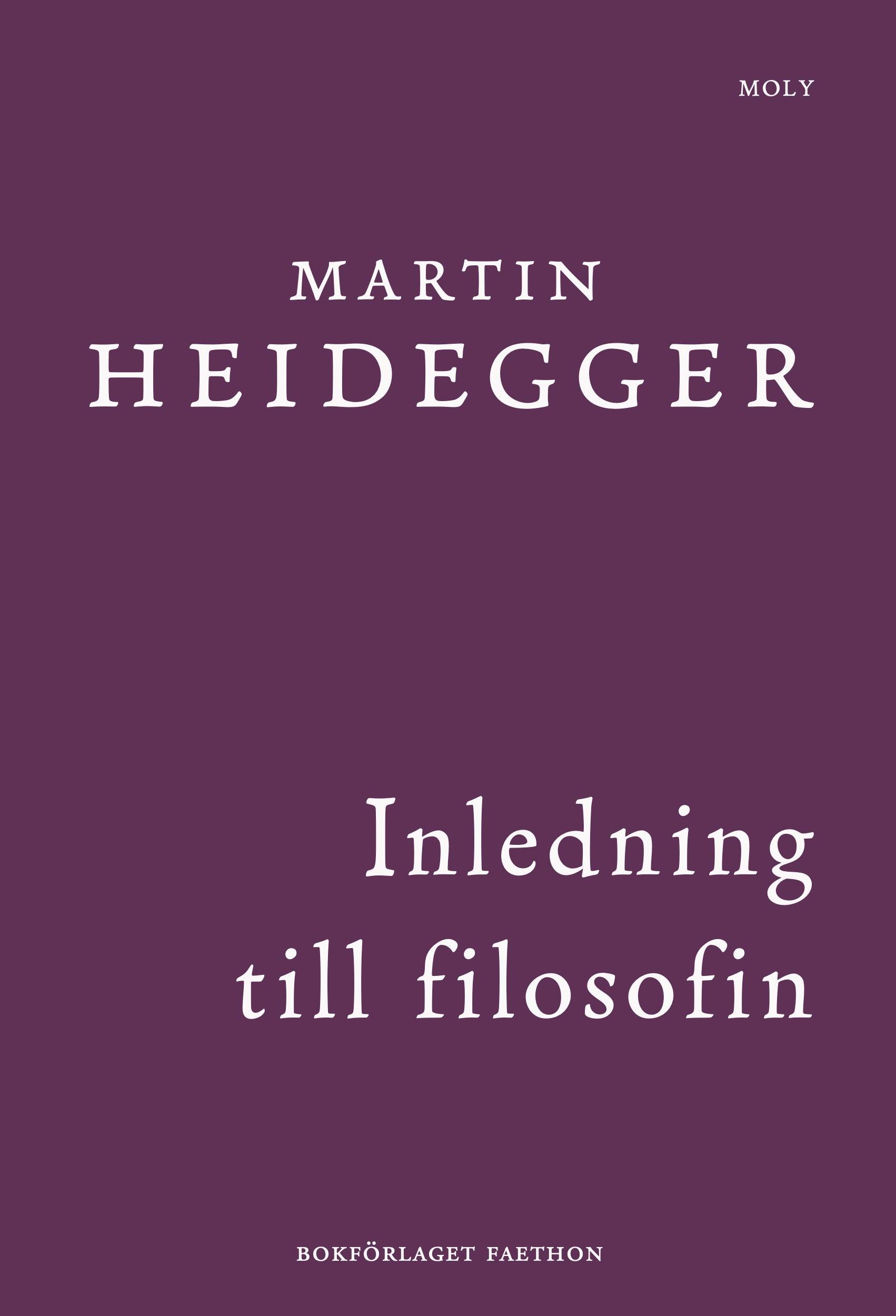 Inledning till filosofin