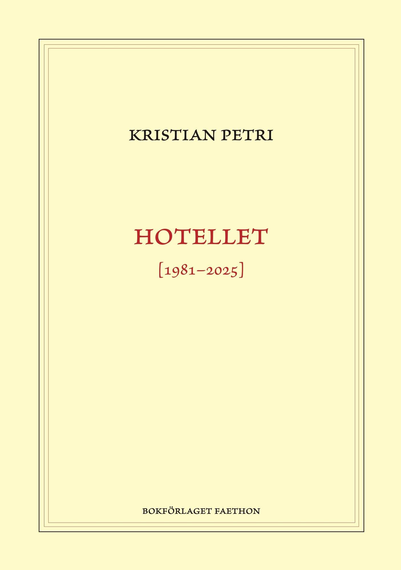 Hotellet [1981-2025]