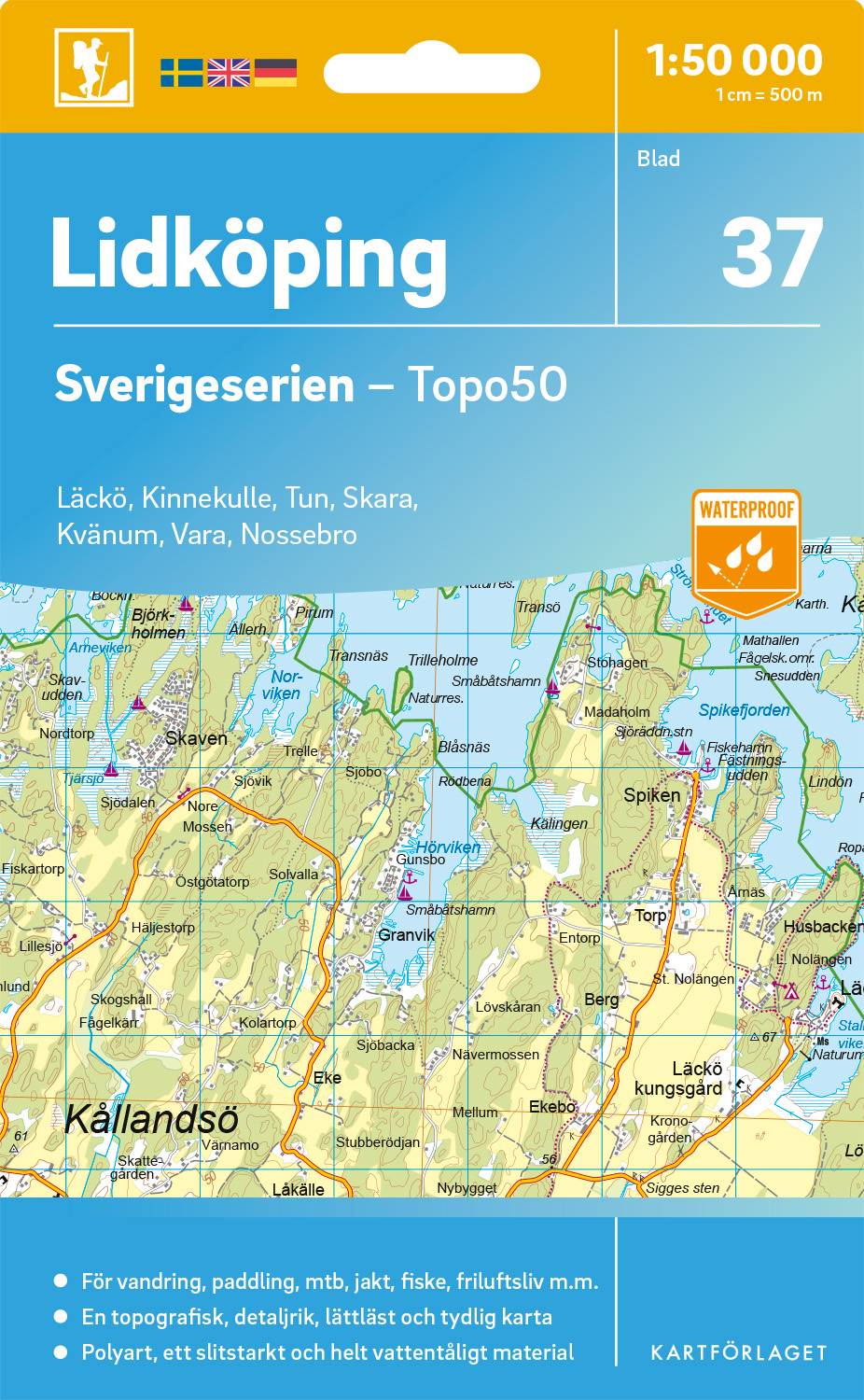 37 Lidköping Sverigeserien Topo50