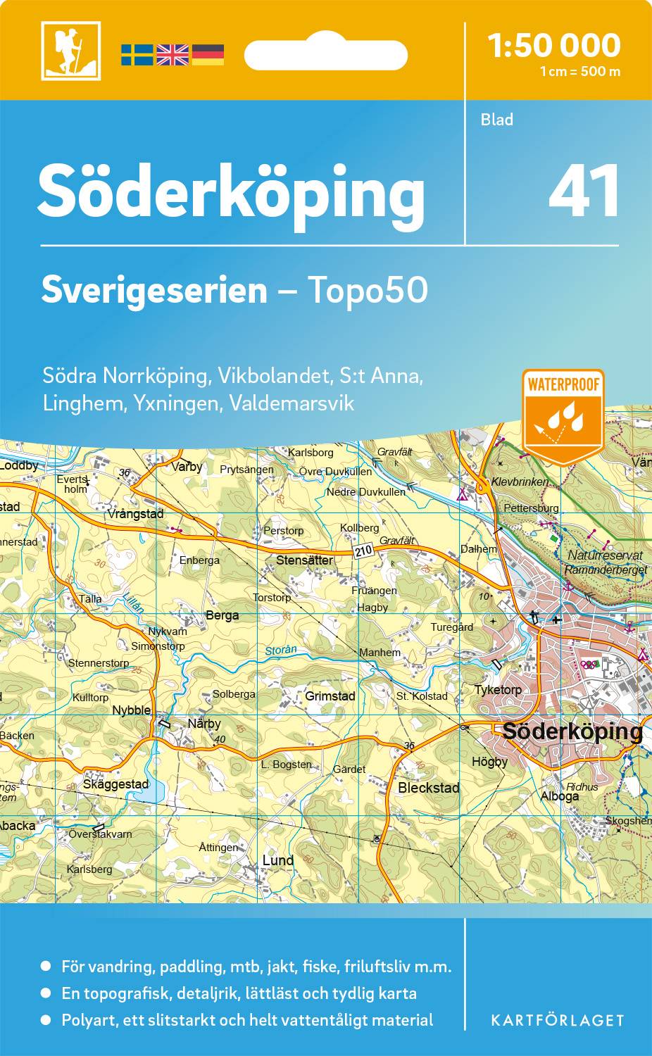 41 Söderköping Sverigeserien Topo50