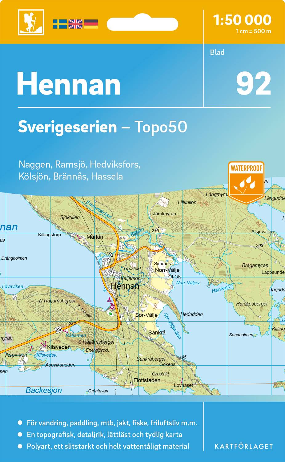 92 Hennan Sverigeserien Topo50