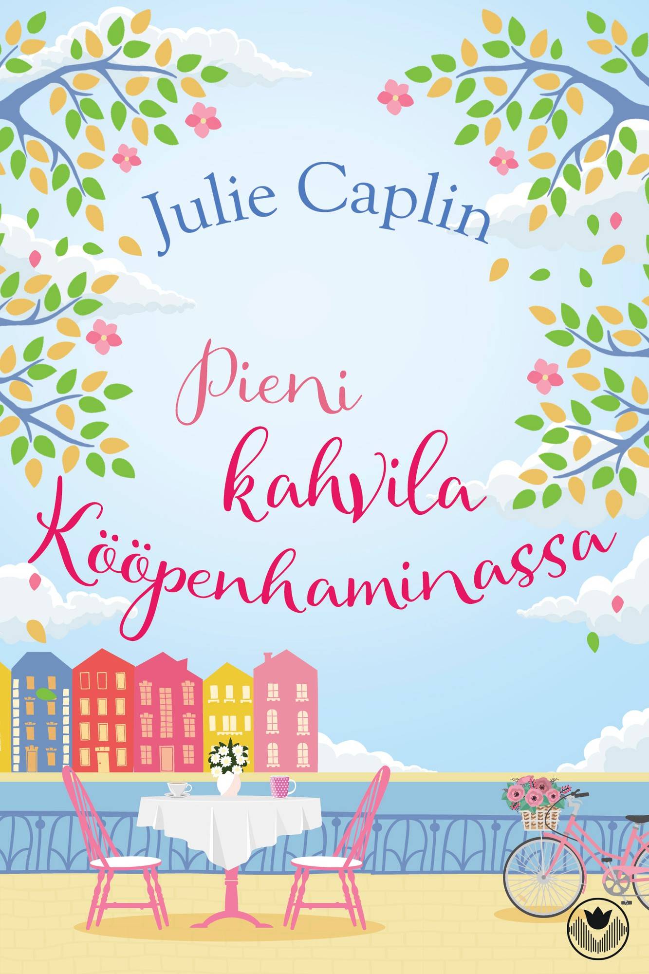 Pieni kahvila Kööpenhaminassa