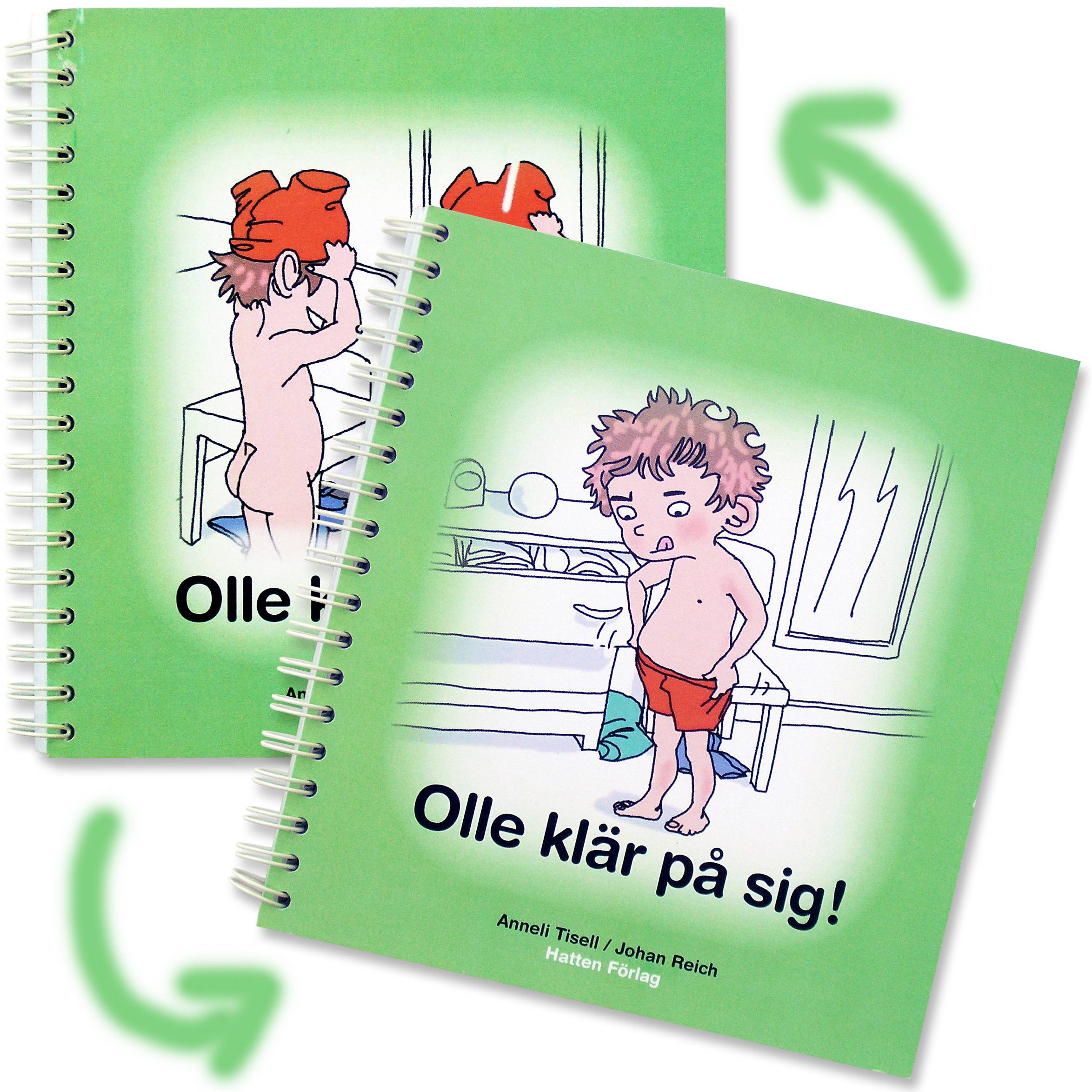 Olle klär på sig! : en bok om rätt plagg på rätt plats? 1 & 2