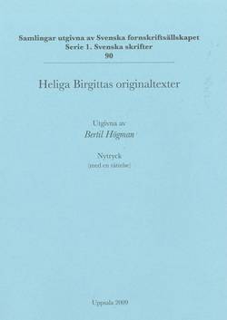 Heliga Birgittas originaltexter