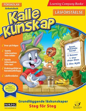 Kalle Kunskap Förskolan - Läsförståelse: Djungeläventyr Arbetsbok