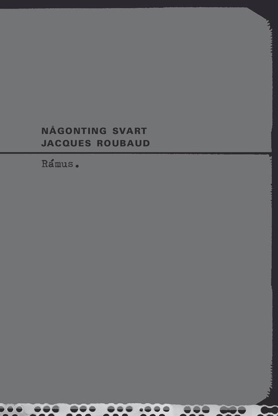 Någonting svart